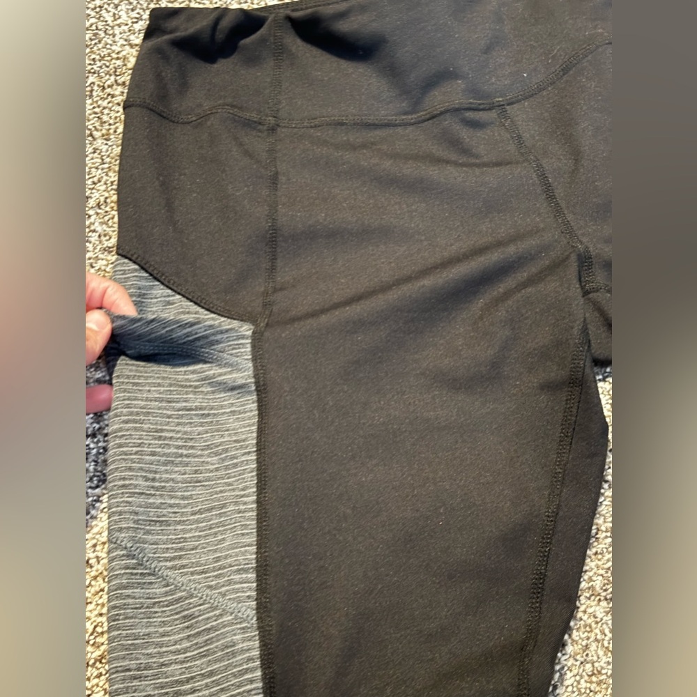 Zella Black Activewear Leggings - Picture 4 of 8